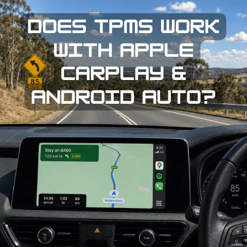 Does Safety Sam TPMS Work with Apple CarPlay and Android Auto? - Safety Sam | Tyre Pressure Monitoring System