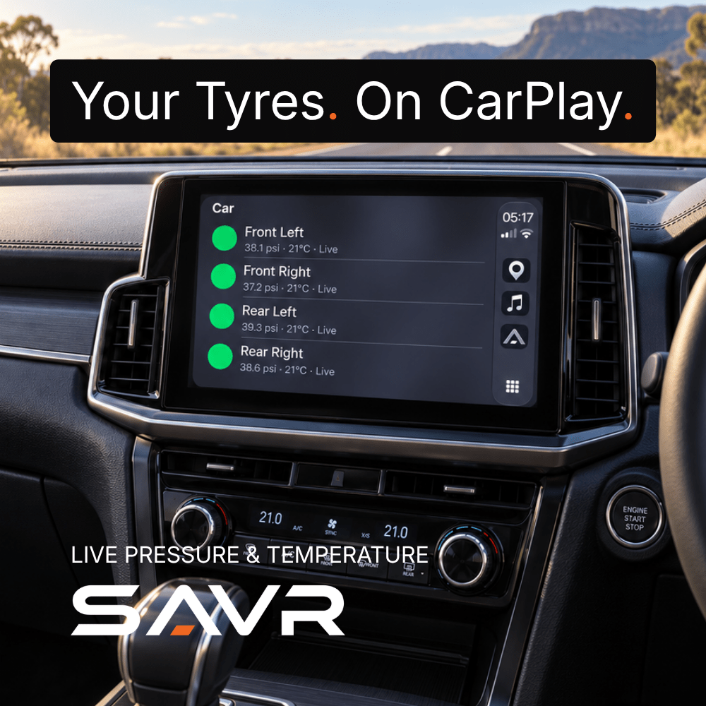 Tyre Pressure Monitoring System (TPMS) for Caravans, Trailers & 4WD - SAVR | Tyre Pressure Monitoring System