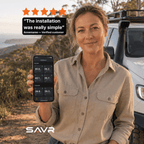 Tyre Pressure Monitoring System (TPMS) for Caravans, Trailers & 4WD - SAVR | Tyre Pressure Monitoring System