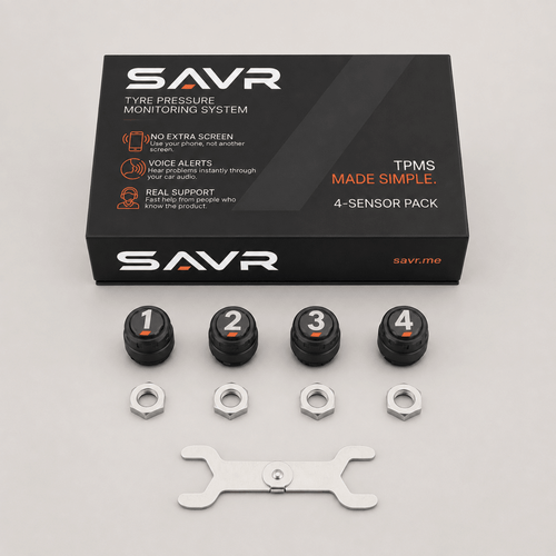 Tyre Pressure Monitoring System (TPMS) for Caravans, Trailers & 4WD - SAVR | Tyre Pressure Monitoring System