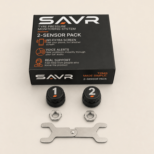 Tyre Pressure Monitoring System (TPMS) for Caravans, Trailers & 4WD - SAVR | Tyre Pressure Monitoring System